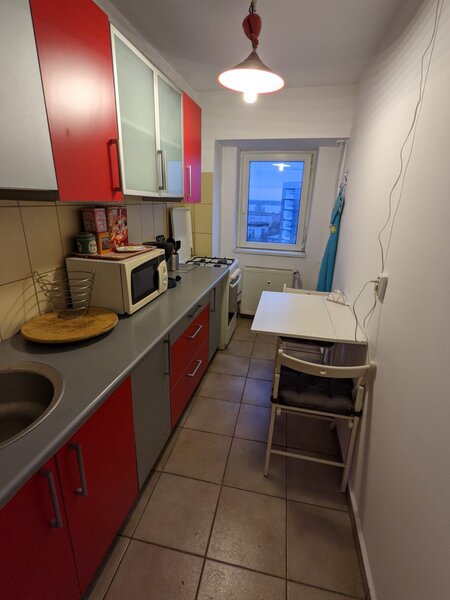 Virtutii, garsoniera decomandata 40 mp, cf. 1, mobiliata, utilata.